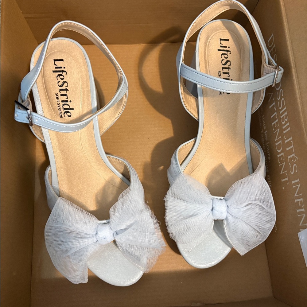 LifeStride Pearl Blue Sandals Size 5.5